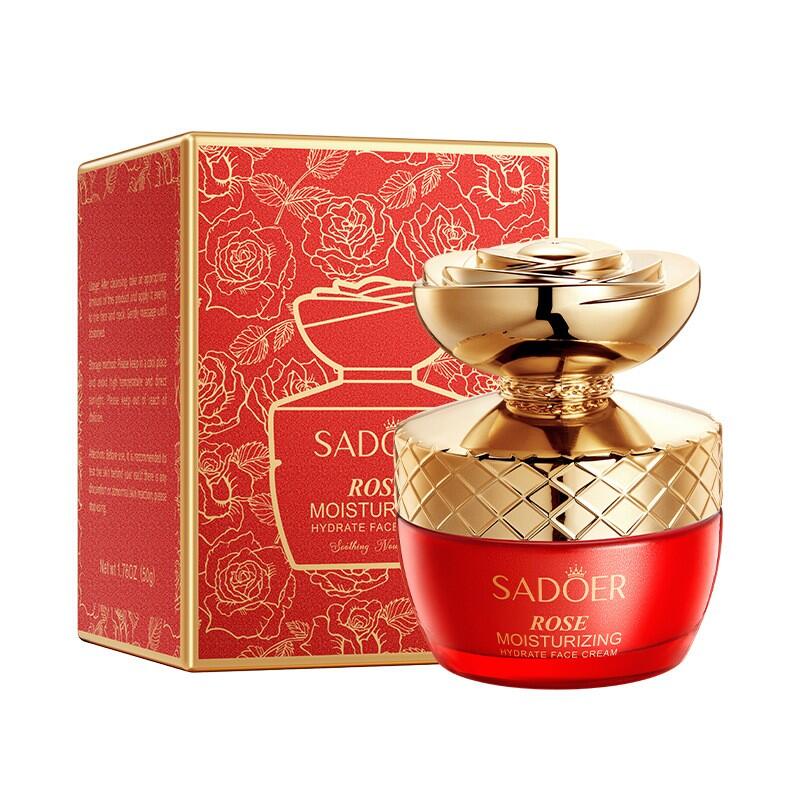 Crema Facial Hidratante de Rosa 50g SADOER