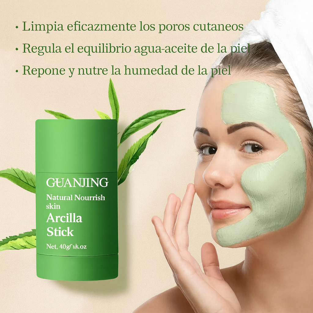 Pack MASAJEADOR FACIAL + MASCARILLA TÉ VERDE
