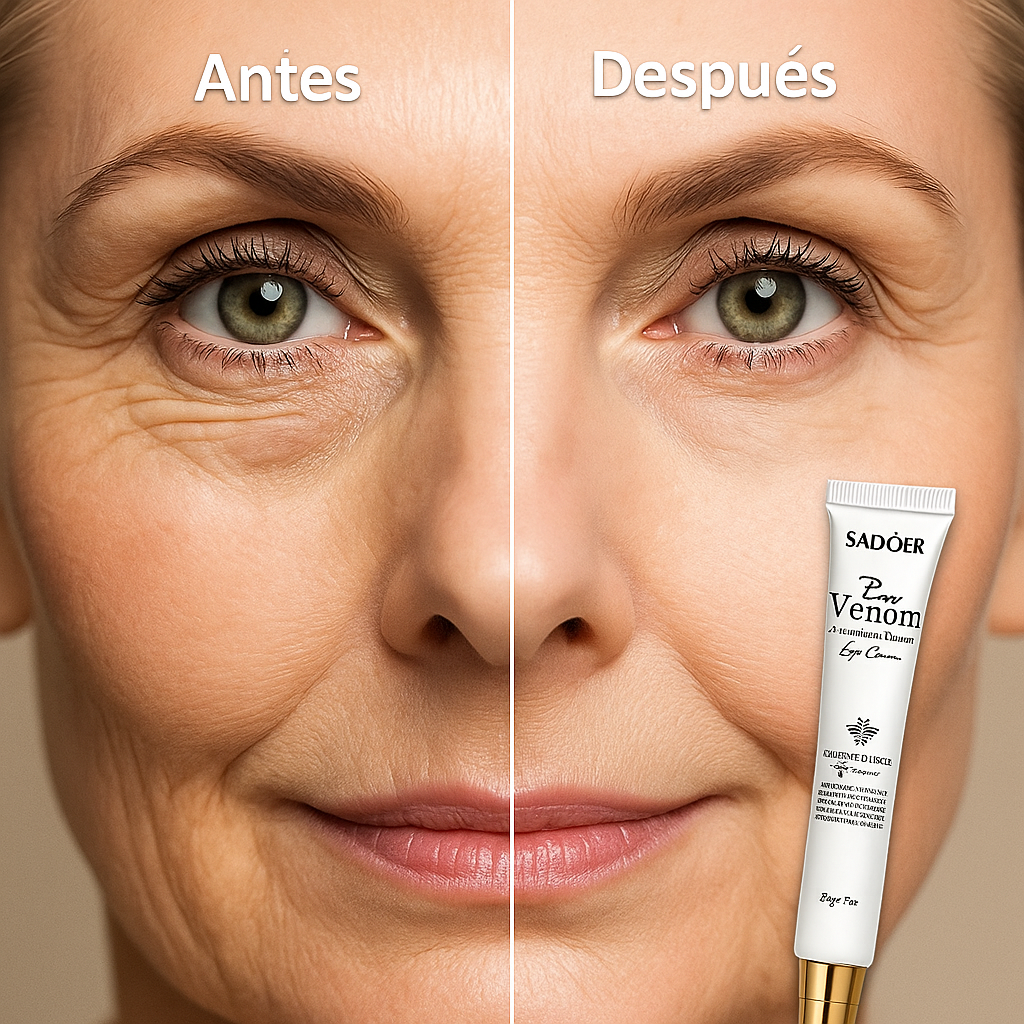 Contorno de Ojos Sadoer Reafirmante Antiarrugas con Veneno de Abeja