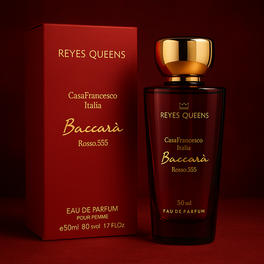 Perfume Eau de Parfum Baccara Rosso Pour Femme – REYES & QUEENS – 50ml
