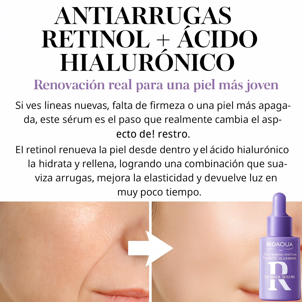 Sérum Facial Antiarrugas BIOAQUA