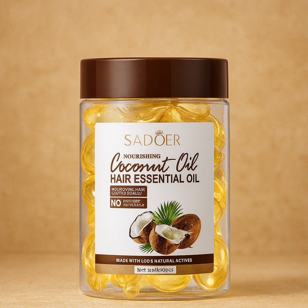 Sérum Facial SADOER con Aceite de Coco 100% Natural