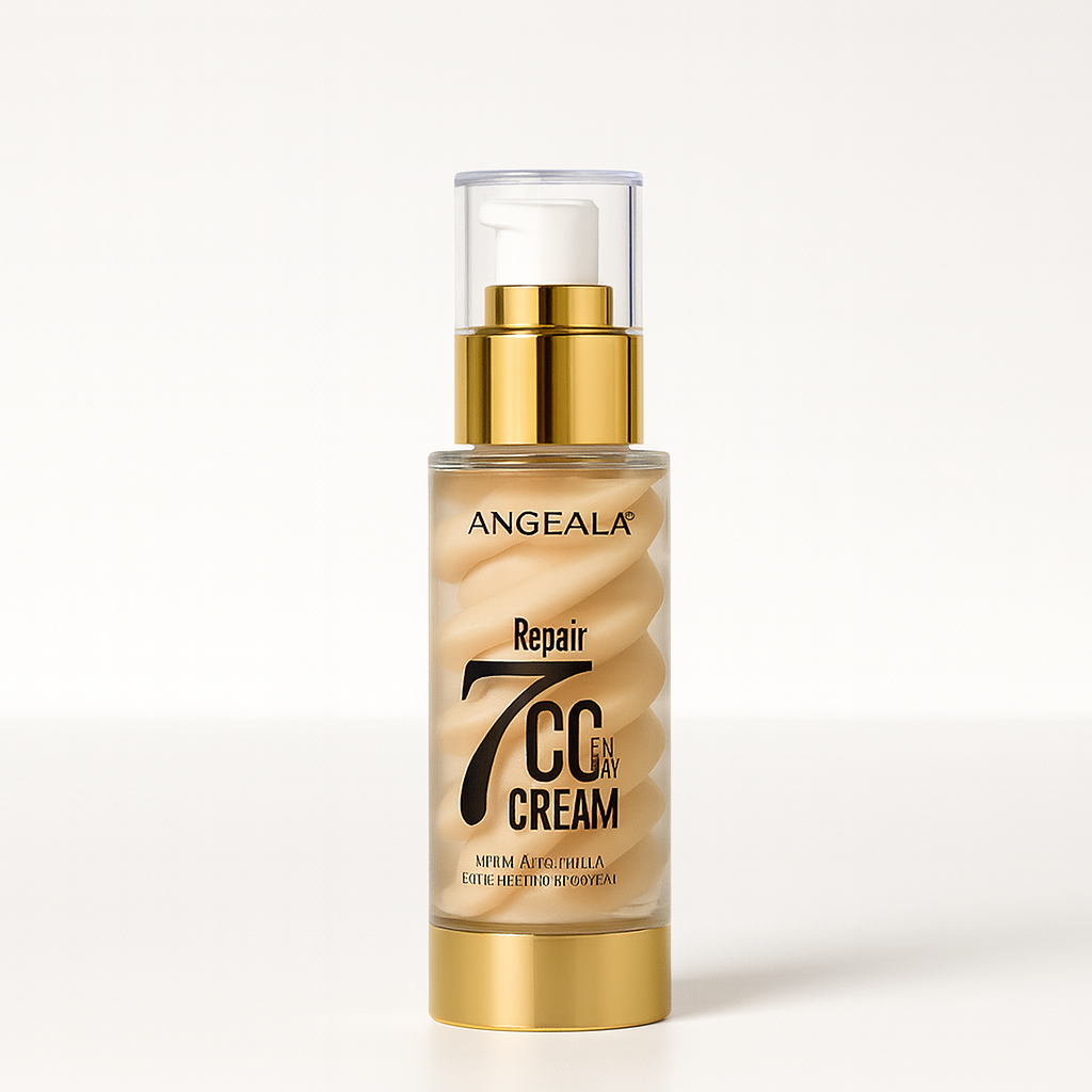 CREAM ESPIRAL ANGEALA BICOLOR 7 EN 1