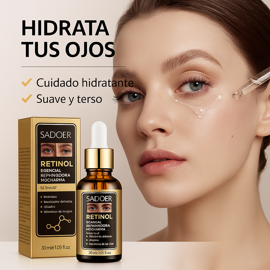 Contorno de Ojos Sadoer Antiarrugas con Retinol (30ml)