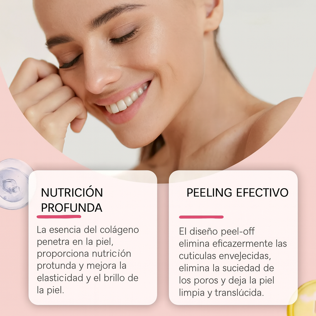 HOYGI Mascarilla facial de colágeno