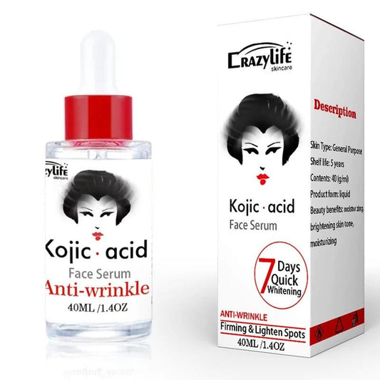 Sérum Facial de Ácido Kójico – Hidratación, Antiedad y Luminosidad para Todo Tipo de Piel